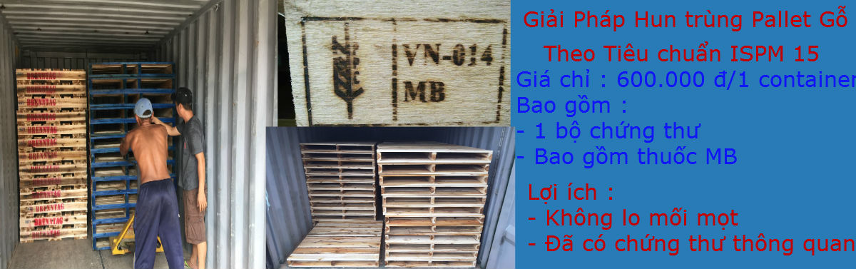 khử trùng gỗ pallet